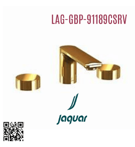 Vòi rửa mặt lavabo màu vàng 3 chân Ấn Độ Jaquar LAG-GBP-91189CSRV