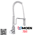Vòi rửa bát nóng lạnh dây rút Mỹ Moen 7041