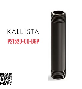 Tay sen gắn trần 3" màu đen Kallista P21520-00-BGP