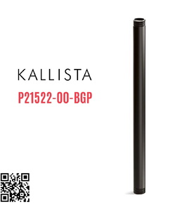 Thanh nối bát sen gắn trần 12" màu đen Kallista P21522-00-BGP