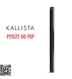 Thanh nối bát sen gắn trần 12" màu đen Kallista P21522-00-PGP