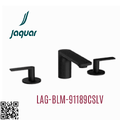 Vòi rửa mặt lavabo màu đen 3 chân Ấn Độ Jaquar LAG-BLM-91189CSLV