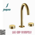 Vòi rửa mặt lavabo màu vàng 3 chân Ấn Độ Jaquar LAG-GBP-91189PSRV