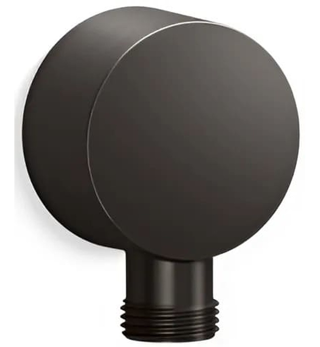 Cổ nối sen tắm âm tường màu đen Kallista P21661-00-PGP