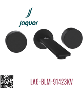 Củ sen tắm nóng lạnh gắn tường màu đen Ấn Độ Jaquar LAG-BLM-91423KV