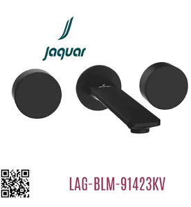 Củ sen tắm nóng lạnh gắn tường màu đen Ấn Độ Jaquar LAG-BLM-91423KV