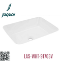 Chậu âm bàn đá Ấn Dộ Jaquar LAS-WHT-91703V