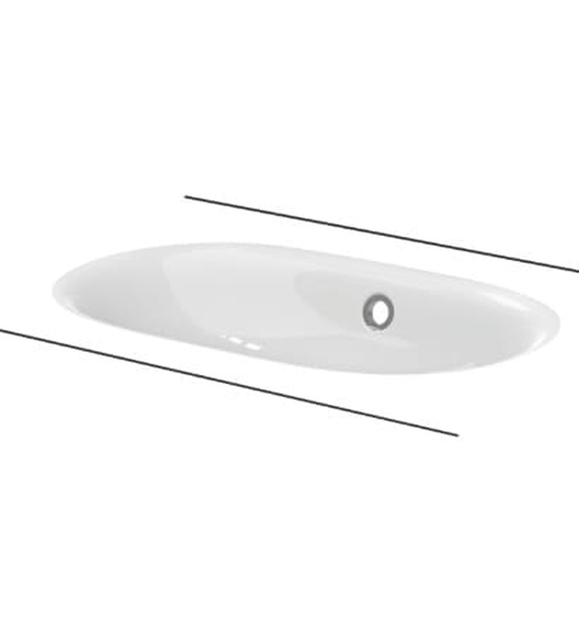 Chậu rửa mặt âm bàn Axent A217-000mUeL