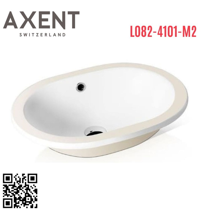 Chậu rửa mặt âm bàn Axent L082-4101-M2