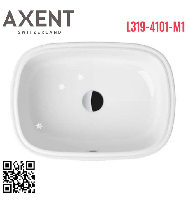 Chậu rửa mặt âm bàn Axent L319-4101-M1