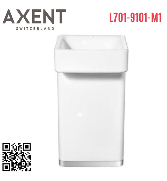 Chậu rửa đặt sàn kiểu dáng Thụy Sĩ Axent L701-9101-M1