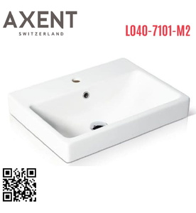 Chậu rửa mặt bán âm Axent L040-7101-M2