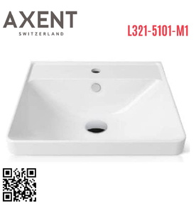 Chậu rửa mặt bán âm Axent L321-5101-M1