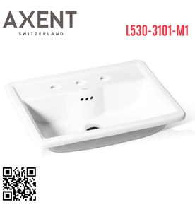 Chậu rửa mặt âm bàn Axent L530-3101-M1
