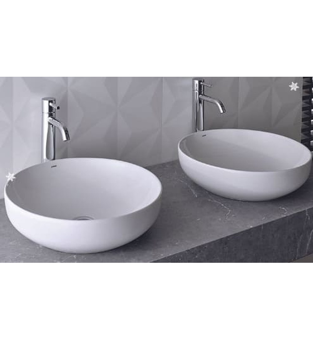 Chậu rửa mặt oval đặt bàn Axent L312-1101-M1