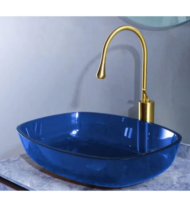 Chậu rửa mặt bằng thủy tinh CleanMax GB541