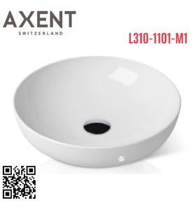 Chậu rửa mặt oval đặt bàn Axent L310-1101-M1