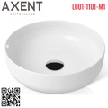 Chậu rửa mặt tròn đặt bàn Axent L001-1101-M1