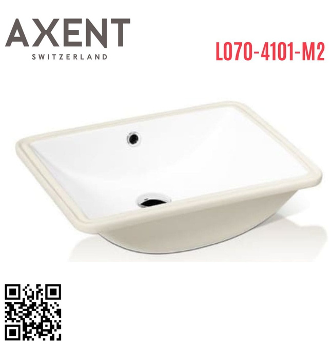 Chậu rửa mặt âm bàn Axent L070-4101-M2