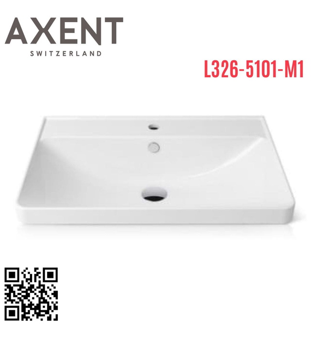 Chậu rửa mặt tròn đặt bàn Axent L326-5101-M1
