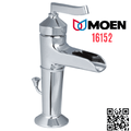 Vòi chậu lavabo nóng lạnh 1 chân thấp Moen 16152