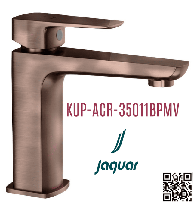 Vòi chậu rửa mặt nóng lạnh màu đồng cổ Ấn Độ Jaquar KUP-ACR-35011BPMV