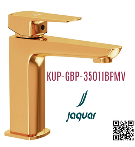 Vòi chậu rửa mặt nóng lạnh màu vàng Ấn Độ Jaquar KUP-GBP-35011BPMV