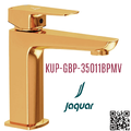 Vòi chậu rửa mặt nóng lạnh màu vàng Ấn Độ Jaquar KUP-GBP-35011BPMV