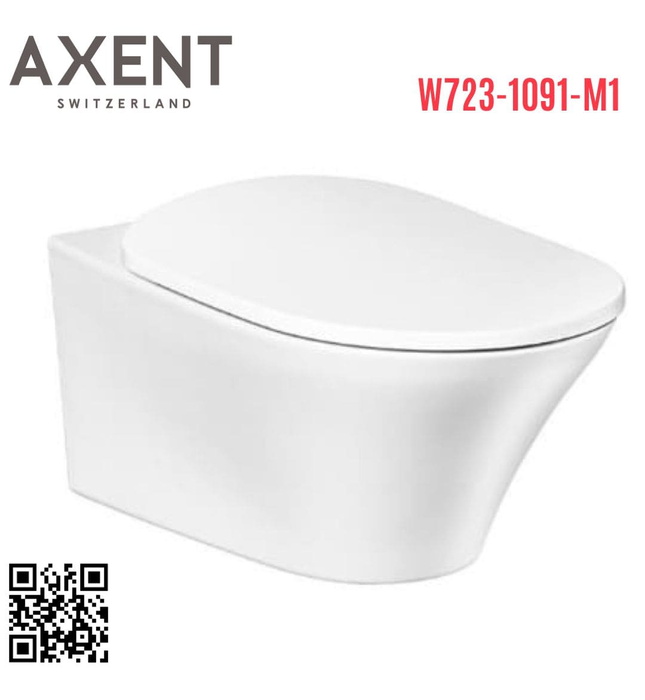 Bồn cầu treo tường Axent W723-1091-M1