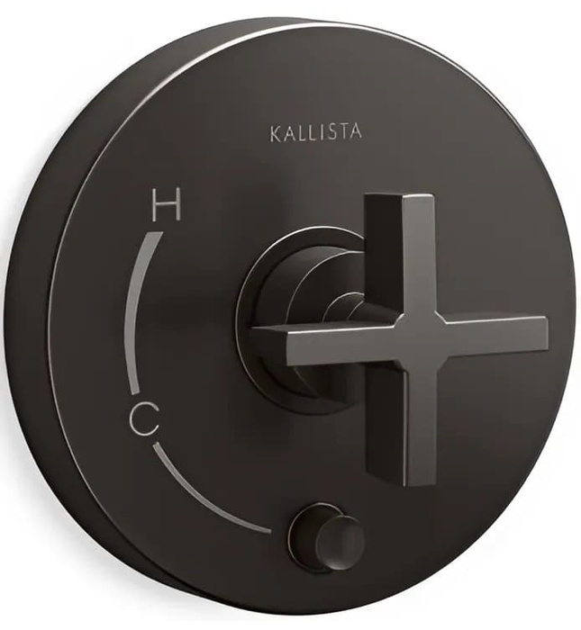 Mặt nạ điều khiển đơn và chuyển hướng Nickel Kallista P24416-CR-SN