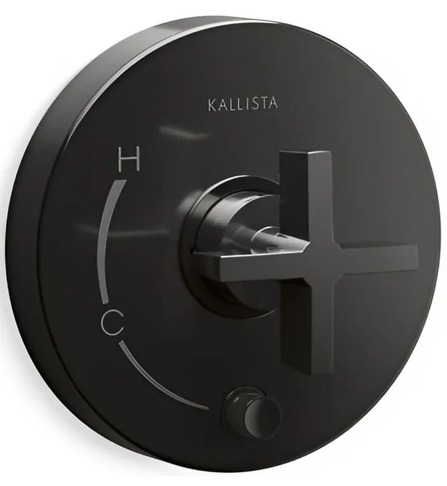 Mặt nạ điều khiển đơn và chuyển hướng Nickel Kallista P24416-CR-SN