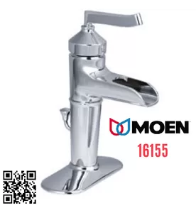 Vòi Lavabo 1 Lỗ Nóng Lạnh Moen 16155