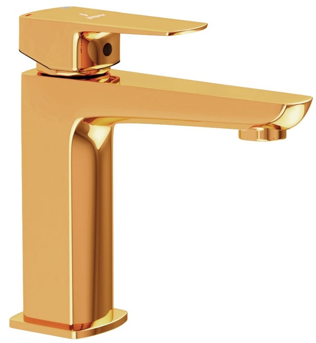 Vòi chậu rửa mặt nóng lạnh màu vàng Ấn Độ Jaquar KUP-GBP-35011BPMV