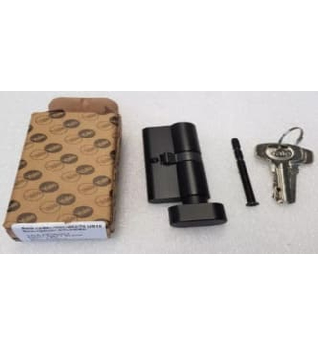 Ruột khóa chốt chìa 70mm đen mờ YALE YCL-002/70 US19