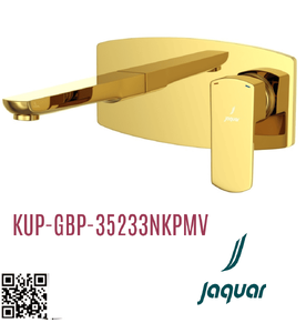 Củ sen tắm nóng lạnh gắn tường màu vàng  Ấn Độ Jaquar KUP-GBP-35233NKPMV