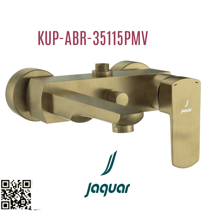 Củ sen tắm nóng lạnh gắn tường màu đồng cổ Ấn Độ Jaquar KUP-ABR-35115PMV