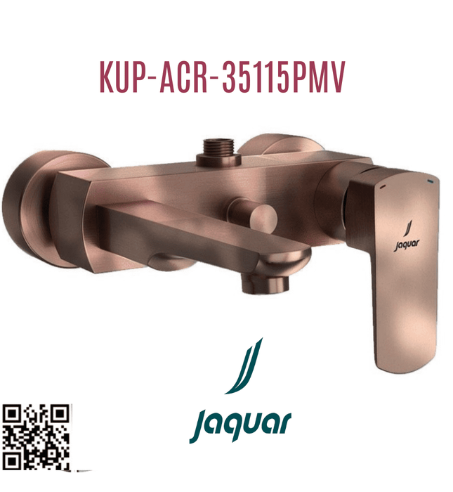 Củ sen tắm nóng lạnh gắn tường màu đồng cổ Ấn Độ Jaquar KUP-ACR-35115PMV