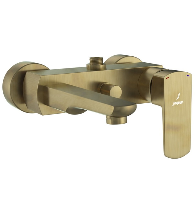 Củ sen tắm nóng lạnh gắn tường màu đồng cổ Ấn Độ Jaquar KUP-ABR-35115PMV