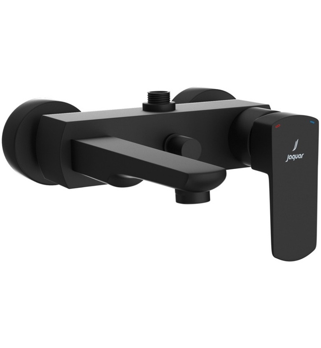 Củ sen tắm nóng lạnh gắn tường màu đen Ấn Độ Jaquar KUP-BLM-35115PMV