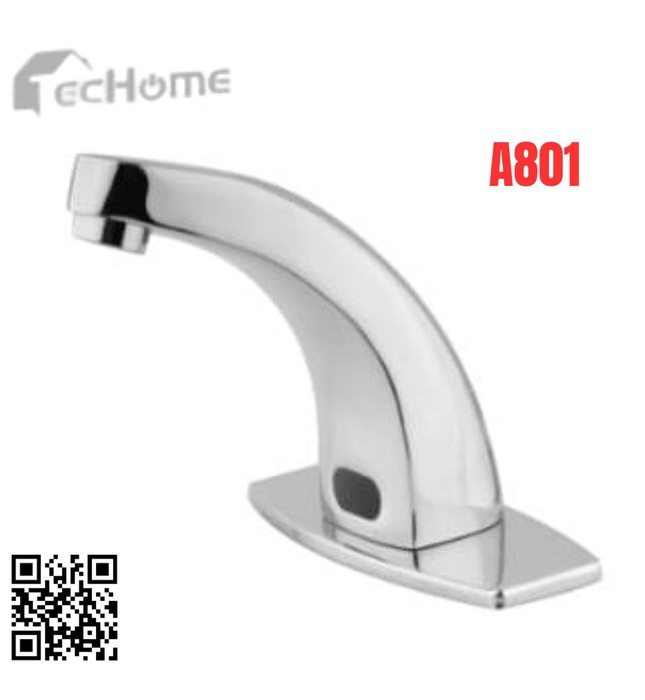 Vòi Chậu Cảm Ứng Techome A801