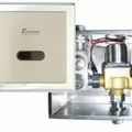 Van xả tiểu cảm ứng âm tường Techome A606 (Pin Điện)