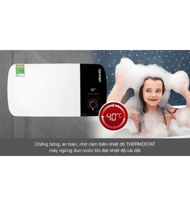 Bình nóng lạnh Atlantic Neo 2 Max 20L (Bình ngang) 