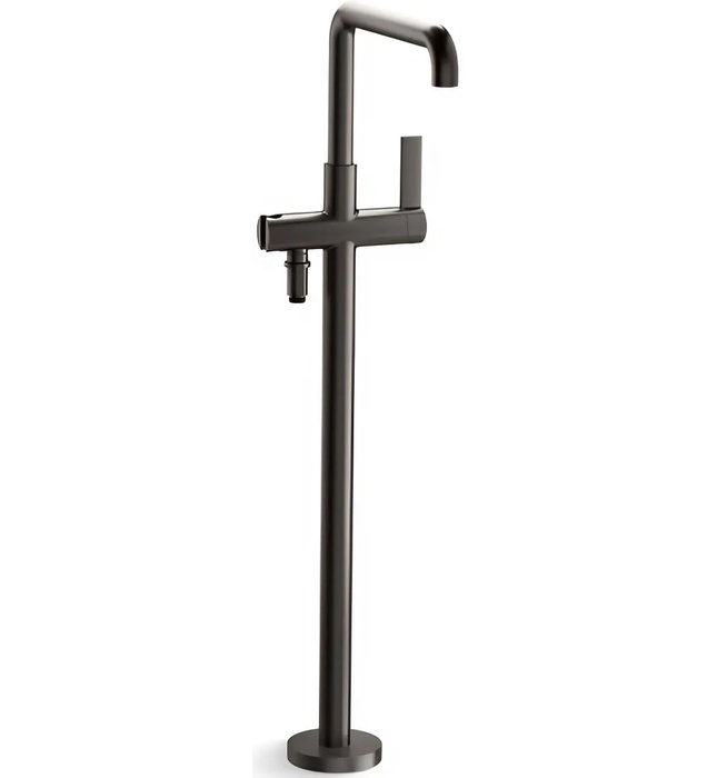 Vòi bồn tắm gắn sàn 1 lỗ nóng lạnh Chrome Kallista P24418-00-PGP