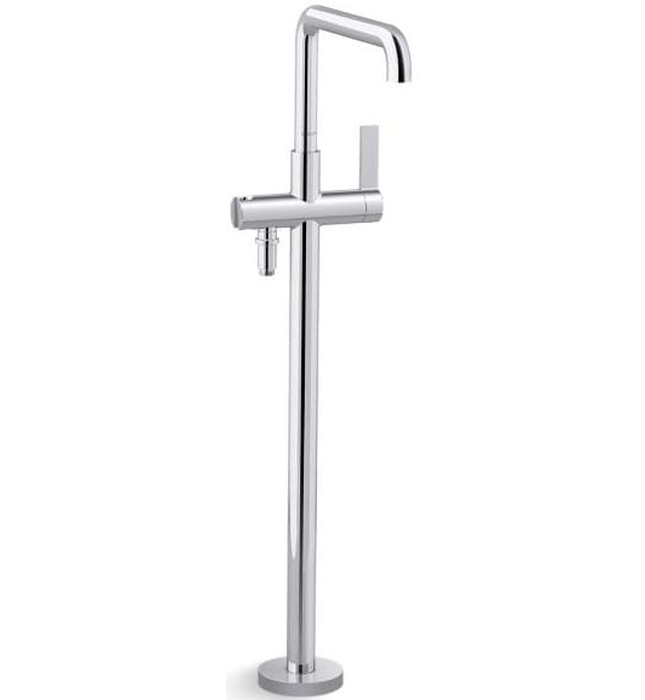 Vòi bồn tắm gắn sàn 1 lỗ nóng lạnh Chrome Kallista P24418-00-BGP