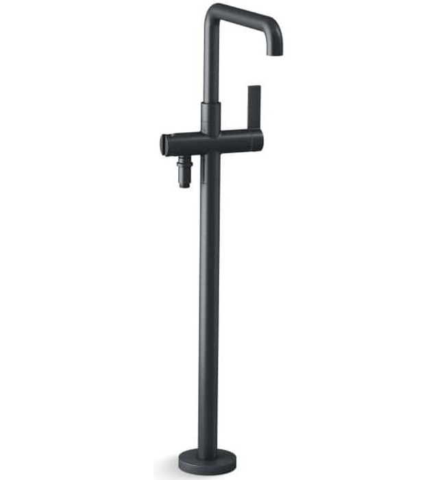 Vòi bồn tắm gắn sàn 1 lỗ nóng lạnh Chrome Kallista P24418-00-BGP