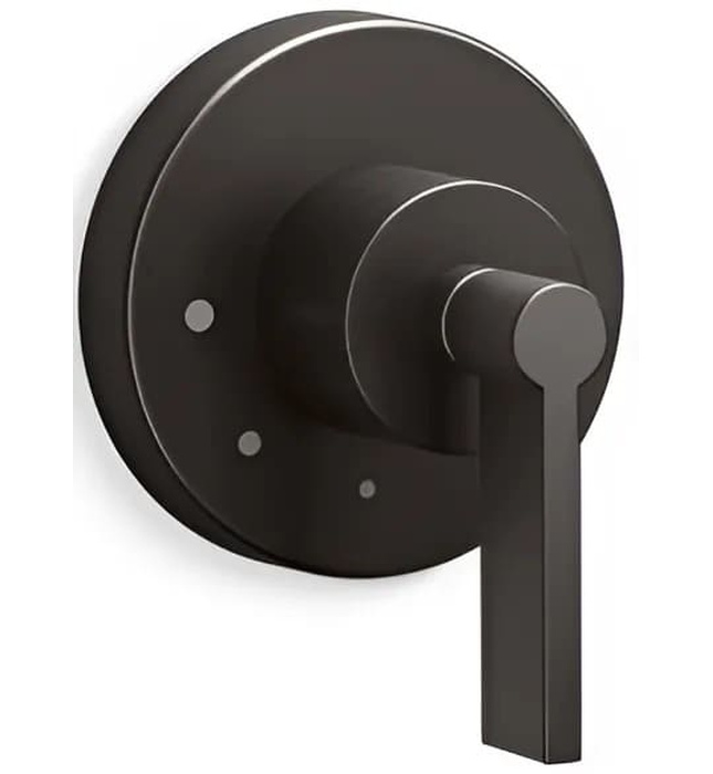 Mặt nạ điều khiển âm lượng sen tắm Nickel Kallista P24423-LV-BN