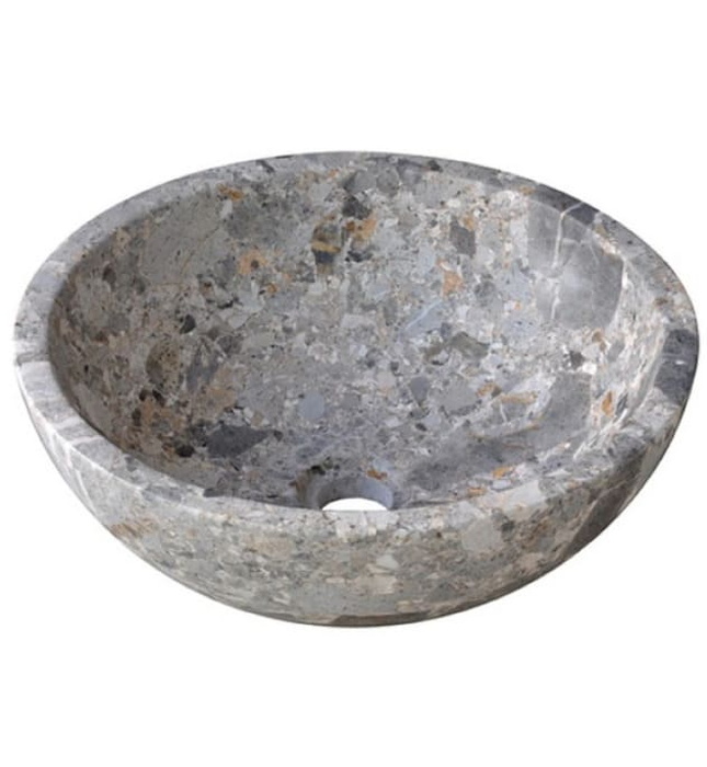 Chậu Rửa Mặt Đặt Bàn Đá Tự Nhiên Kanly MAR11V 