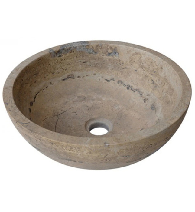 Chậu Rửa Mặt Đặt Bàn Đá Tự Nhiên Kanly MAR14V 