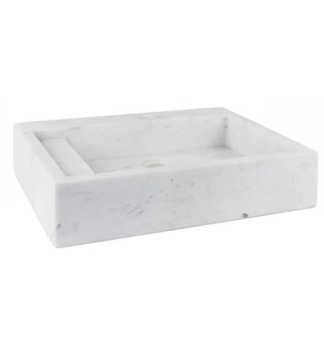 Chậu Rửa Mặt Đặt Bàn Đá Tự Nhiên Kanly MAR23V 