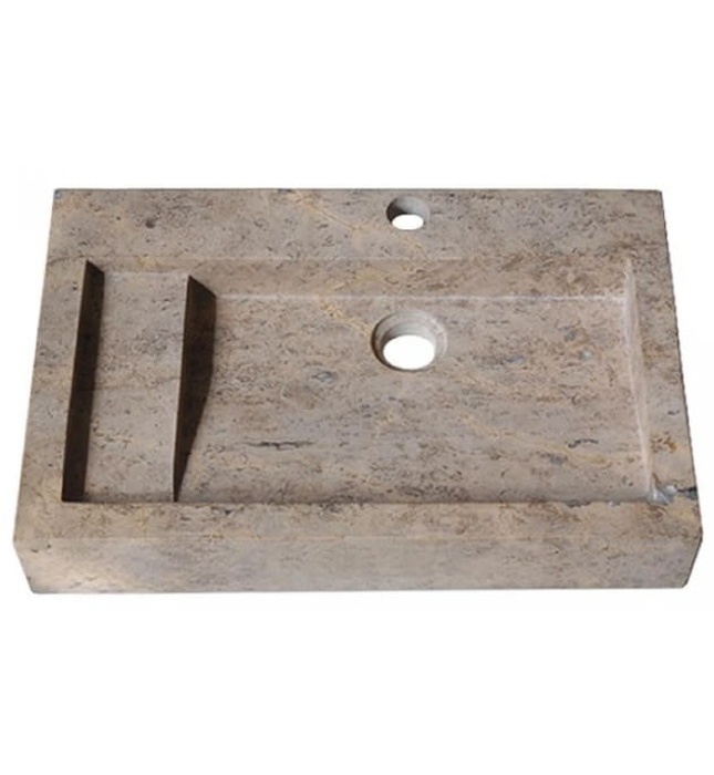 Chậu Rửa Mặt Đặt Bàn Đá Tự Nhiên Kanly MAR24V 